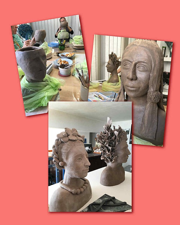 Σεμινάριο Γλυπτικής Κεραμικής | Θέμα «Προτομή»