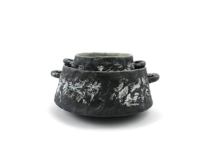 Μαύρα δοχεία, διπλό σετ μικρό Νο2