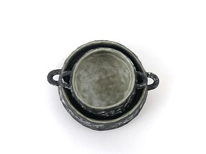 Μαύρα δοχεία, διπλό σετ μικρό Νο2