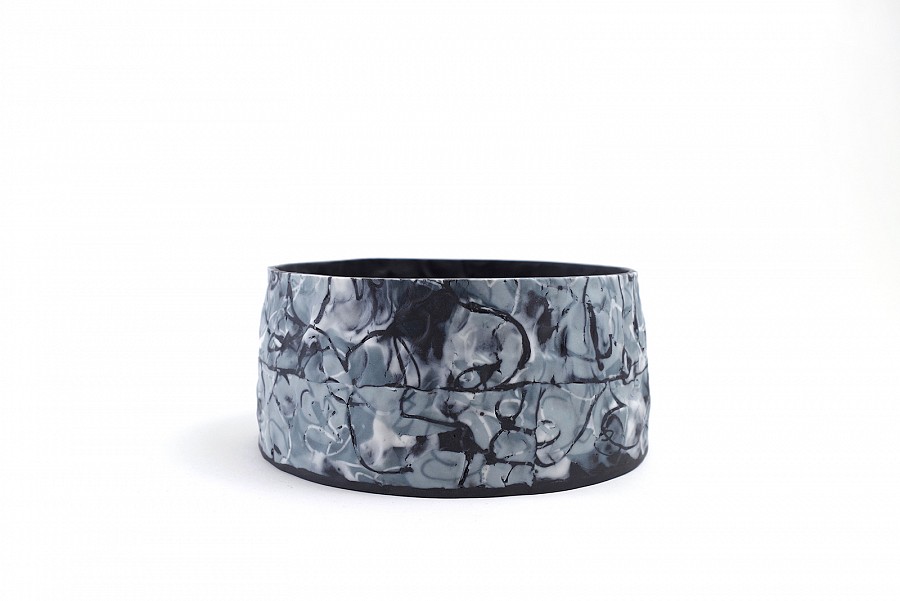 Μπωλ Κύλινδρικό Μαύρη Πορσελάνη