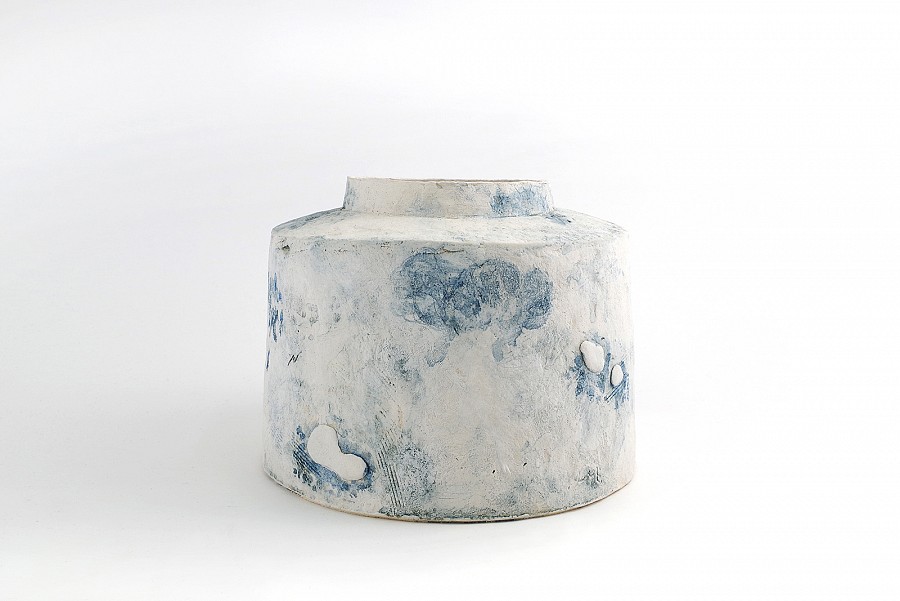 Μπουκάλι με σύννεφα φαρδύ μεγάλο